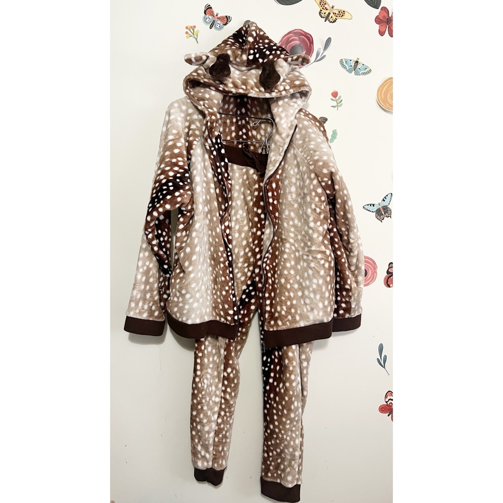 Topshop Reindeer Loungewear Holiday Set L - Picture 3 of 14